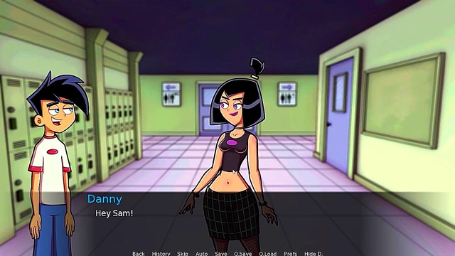 Horny Nurse Tempts Good Boy in Amity Park for naughty fun