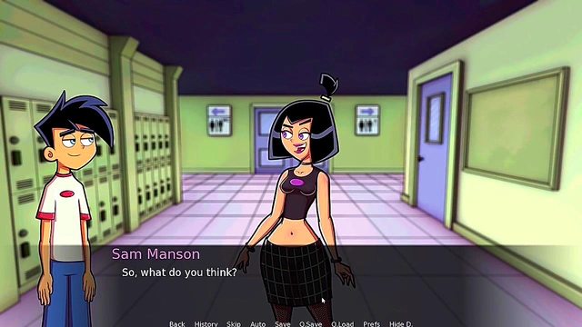 Horny Nurse Tempts Good Boy in Amity Park for naughty fun