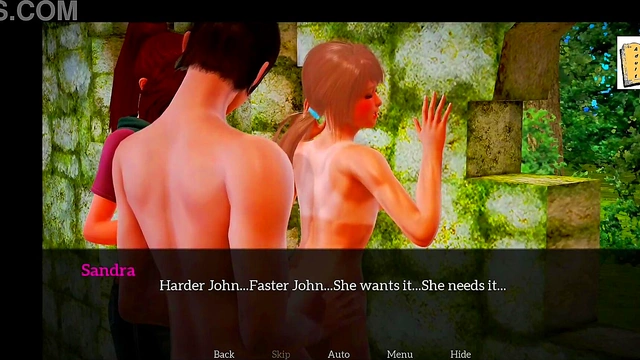 Big-Ass Step-Sister Rides Big Cock in Doggystyle for Ecchi Fun