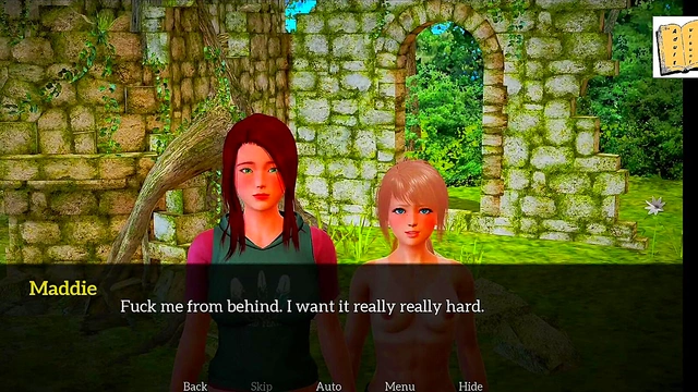 Big-Ass Step-Sister Rides Big Cock in Doggystyle for Ecchi Fun