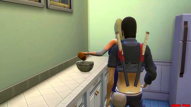 Cuckolded Husband Watches MILF Wife Trained for Sex During Hot Anime Workout Session