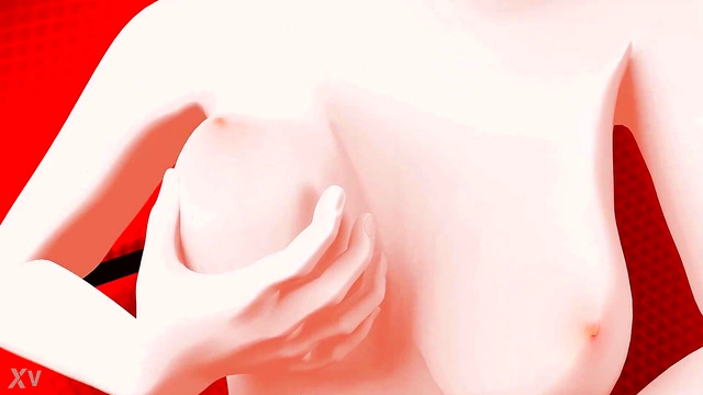 CGI MILF Masturbates On Chair With Huge Boobs & Overwatch Vibes