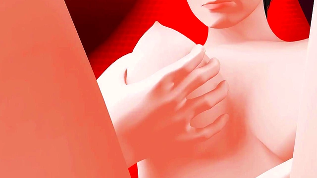 CGI MILF Masturbates On Chair With Huge Boobs & Overwatch Vibes