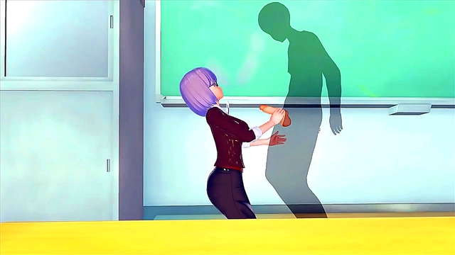 Horny Female Teacher Rides Dick for Juicy Orgasms in Kinky 3D Hentai Fantasy