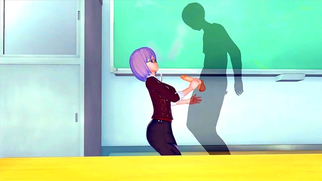 Horny Female Teacher Rides Dick for Juicy Orgasms in Kinky 3D Hentai Fantasy