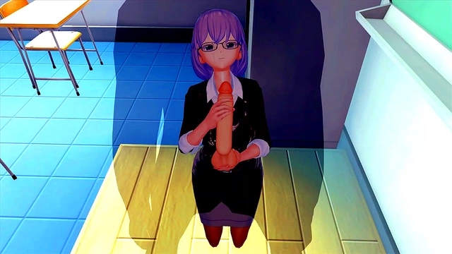 Horny Female Teacher Rides Dick for Juicy Orgasms in Kinky 3D Hentai Fantasy