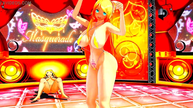 Awkward Anime Encounter – MMD Couple Charges Into Passionate Hentai Session