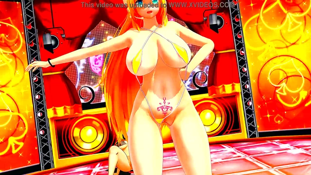 Awkward Anime Encounter – MMD Couple Charges Into Passionate Hentai Session