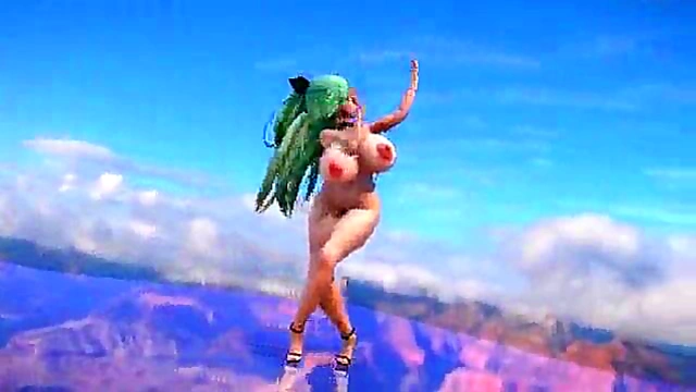 KanColle Big-Titted Girls Groove in Sexy Dance Performance MMD Style