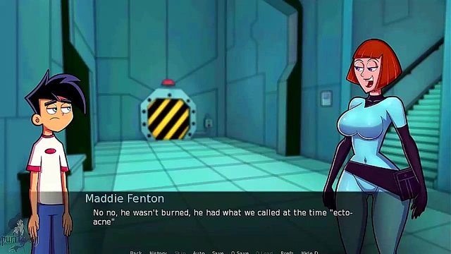 Hot Latina Milf With Big Breasts Seduces Danny Phantom In Steamy Anime Scene