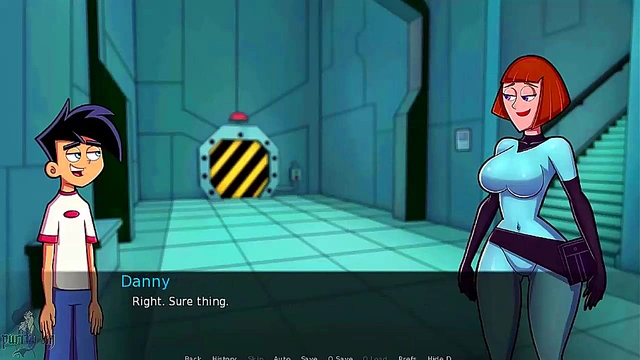 Hot Latina Milf With Big Breasts Seduces Danny Phantom In Steamy Anime Scene