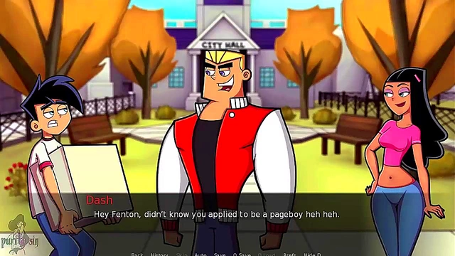 Hot Latina Milf With Big Breasts Seduces Danny Phantom In Steamy Anime Scene