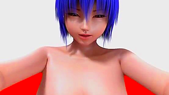 Big-Ass Anime Doll Gets Fucked Hard By Big-Titted Hentai Guy