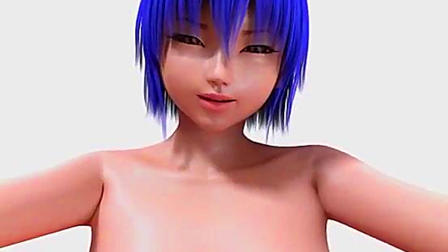 Big-Ass Anime Doll Gets Fucked Hard By Big-Titted Hentai Guy