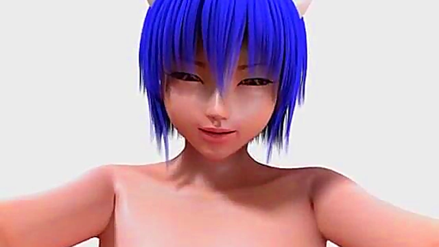 Big-Ass Anime Doll Gets Fucked Hard By Big-Titted Hentai Guy