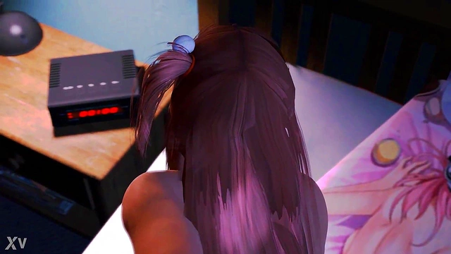 Doomed Dreams VR – Big-Busted Anime Babe Rides Dick from Behind in POV Doggy Style