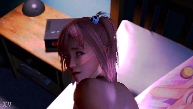 Doomed Dreams VR – Big-Busted Anime Babe Rides Dick from Behind in POV Doggy Style