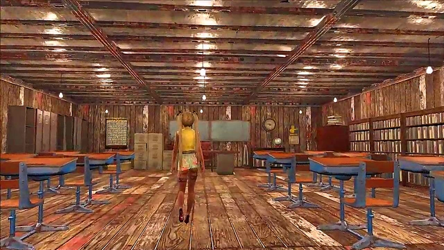 Marie Rose Channels Fallout 4 Fashion in Steamy Anime Fantasy