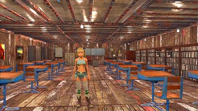 Marie Rose Channels Fallout 4 Fashion in Steamy Anime Fantasy