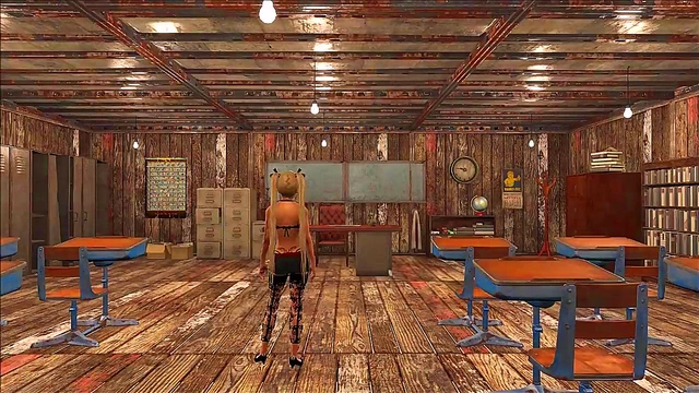 Marie Rose Channels Fallout 4 Fashion in Steamy Anime Fantasy