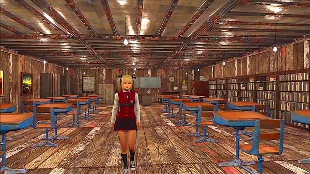 Marie Rose Channels Fallout 4 Fashion in Steamy Anime Fantasy