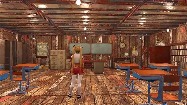 Marie Rose Channels Fallout 4 Fashion in Steamy Anime Fantasy