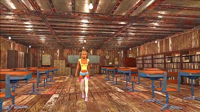 Marie Rose Channels Fallout 4 Fashion in Steamy Anime Fantasy