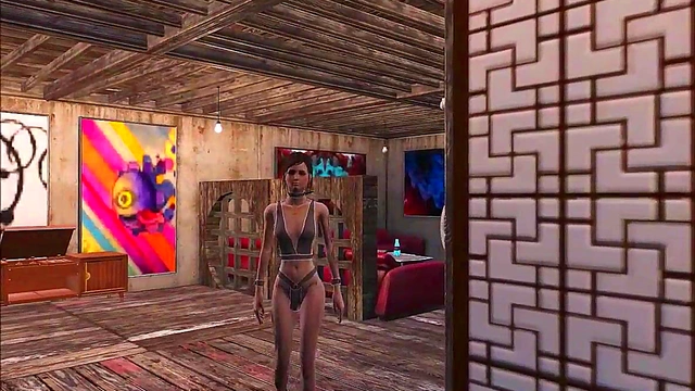 Sexy Teen Brunette Shows Off Fallout 4 Inspired Anime Fashion Fantasies