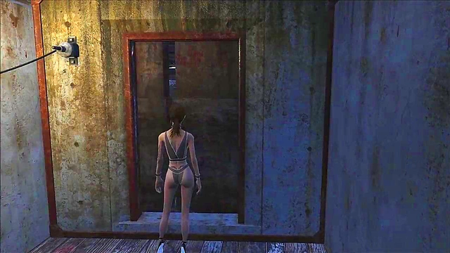 Sexy Teen Brunette Shows Off Fallout 4 Inspired Anime Fashion Fantasies