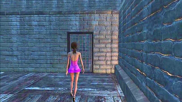 Sexy Teen Brunette Shows Off Fallout 4 Inspired Anime Fashion Fantasies