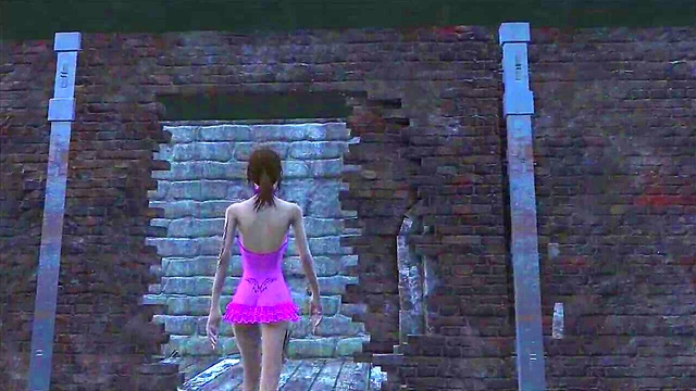 Sexy Teen Brunette Shows Off Fallout 4 Inspired Anime Fashion Fantasies