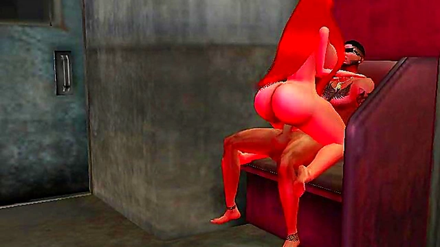 Succubus With Big Tits And Ass Rides Huge Cock In Anime BDSM Fantasy