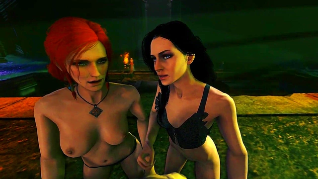 Yennefer & Triss's Dark Dreams – 3D Hentai VR Ritual With Doggy & Cowgirl Positions
