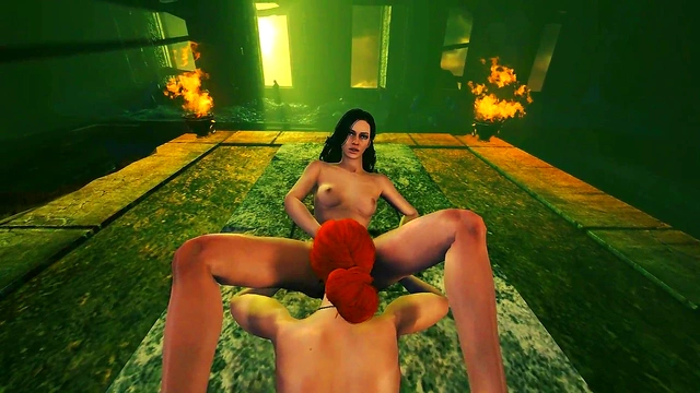 Yennefer & Triss's Dark Dreams – 3D Hentai VR Ritual With Doggy & Cowgirl Positions