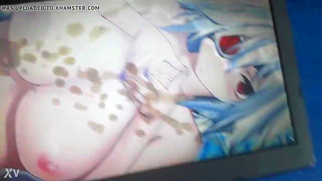 HugeCumshot Tribute – Soloboy Bukkakes Big Tits Anime Chick From BlazBlue