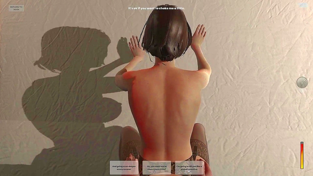 Teen Babe in Escort Simulator Gives Hardcore Blowjob for HD Cumshot Action