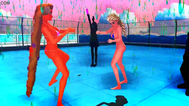 Horny Anime Dancer Sways To The Beat In Seductive MMD Performance