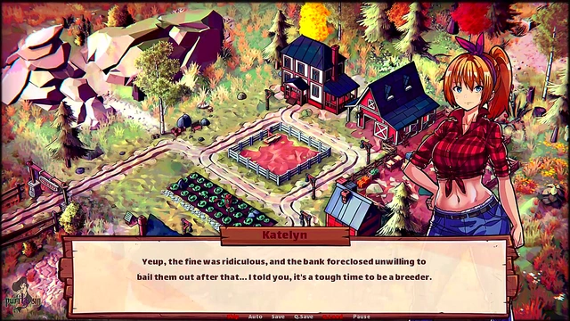 Blonde MILF & Ebony Catgirl Get Breeded by Scientist on Monster Girls' Farm