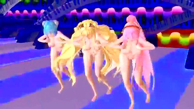 Hentai MMD Trio Gets Wild With Seductive Sex Practices