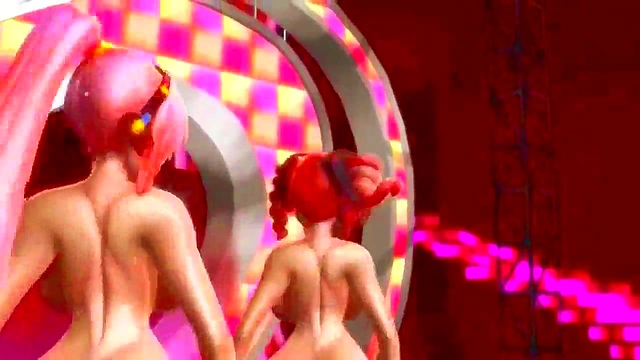 Hentai MMD Trio Gets Wild With Seductive Sex Practices