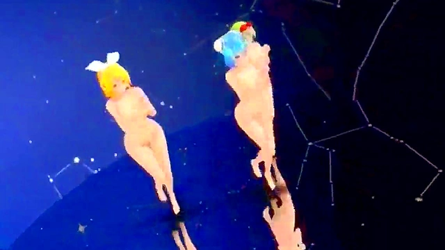 Hentai MMD Trio Gets Wild With Seductive Sex Practices