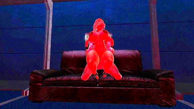 Big-Ass Anime Chick Fucks Big-Cock Dude in High Heels for Anal Orgasm