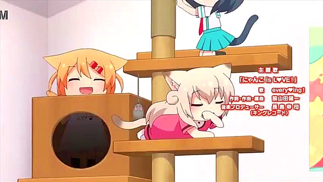 Nyanko Days Anime – Kawaii Cat Girls Seduce for Steamy Fun