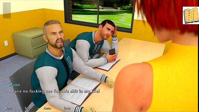 Big-Assed Hentai Chick Masturbates Seductively In 3D Visual Novel Sex Game