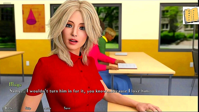 Big-Assed Hentai Chick Masturbates Seductively In 3D Visual Novel Sex Game