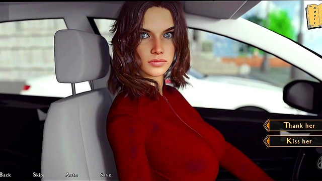 Big-Assed Hentai Chick Masturbates Seductively In 3D Visual Novel Sex Game