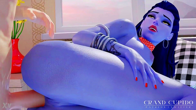 Widowmaker Takes Big Dick Deep in Anime Anal Adventure