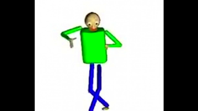 Hentai Anime Girl Dances Seductively With Game Character Baldi
