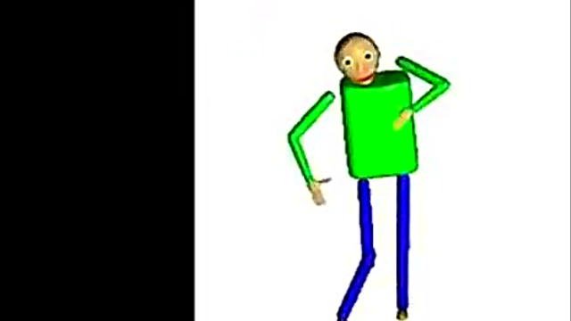 Hentai Anime Girl Dances Seductively With Game Character Baldi