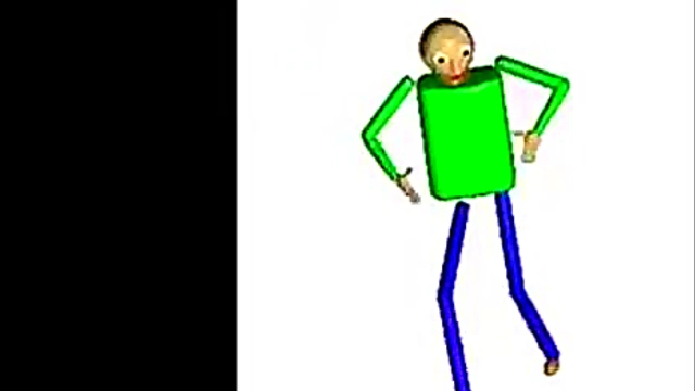 Hentai Anime Girl Dances Seductively With Game Character Baldi